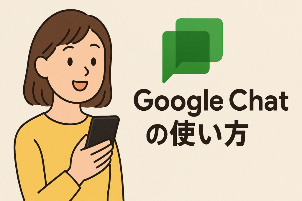 【スマホ初心者さん向け】Google Chatかんたん入門！